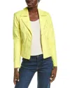 Joseph Ribkoff Studded Jacket In Yellow