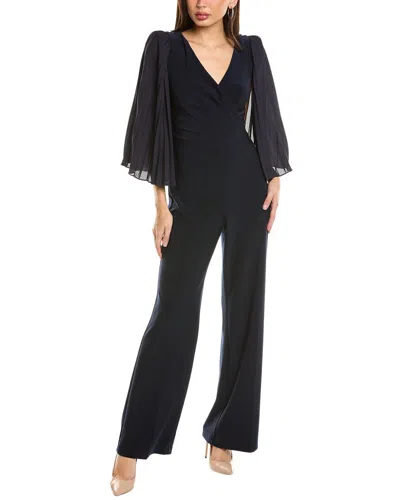 Joseph Ribkoff Surplice Jumpsuit In Blue