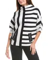 Joseph Ribkoff Sweater Blouse In White