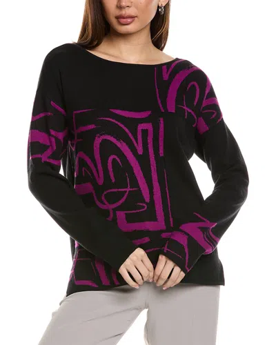 Joseph Ribkoff Sweater In Purple