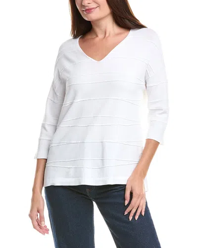 Joseph Ribkoff Sweater In White