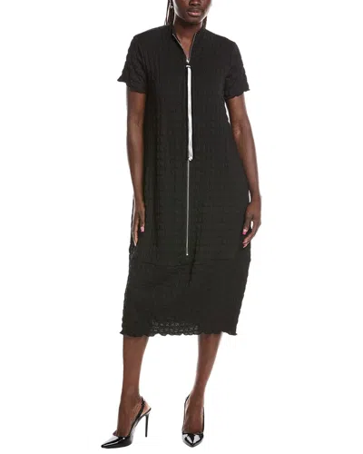 Joseph Ribkoff Textured Midi Dress In Black