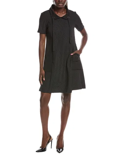 Joseph Ribkoff Textured Mini Dress In Black