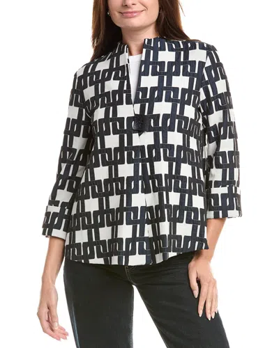 JOSEPH RIBKOFF TEXTURED SHIRT