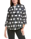 Joseph Ribkoff Textured Shirt In White