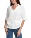 Joseph Ribkoff Textured Top In White