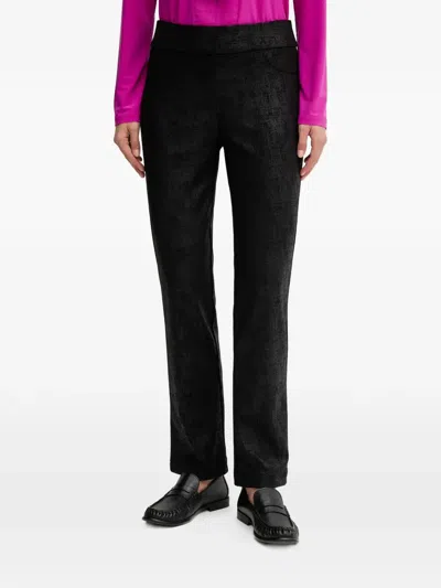 Joseph Ribkoff Textured Trousers In Black