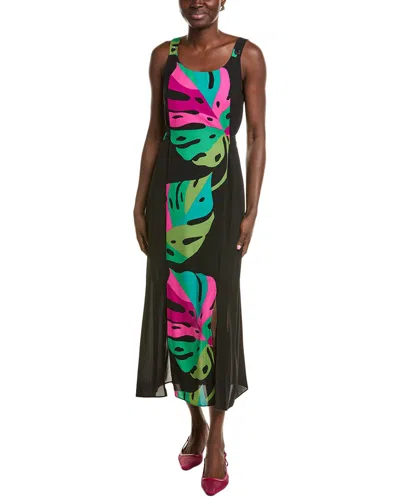 Joseph Ribkoff Tie Waist Midi Dress In Green