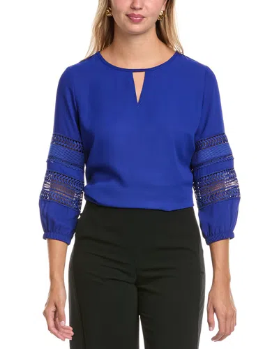 Joseph Ribkoff Top In Blue