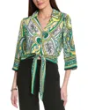 Joseph Ribkoff Top In Green