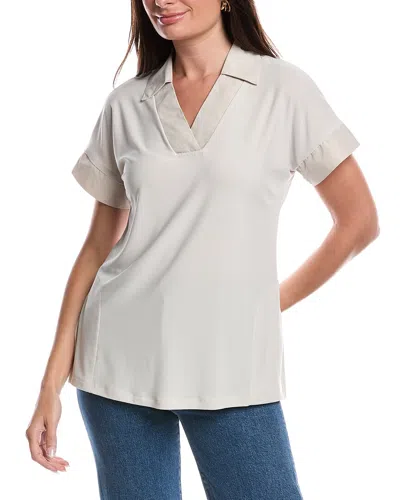 Joseph Ribkoff Top In Neutral