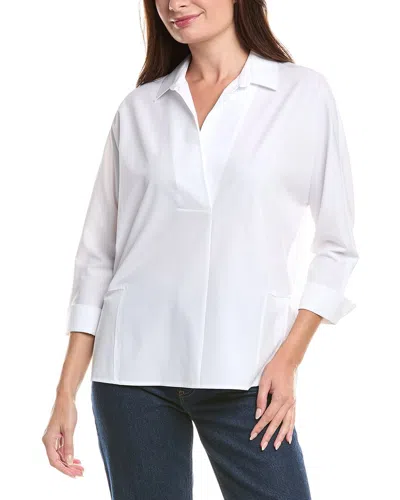 Joseph Ribkoff Top In White