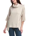 Joseph Ribkoff Scuba Jersey Boxy Top In Off White 244129 Col 34 In Beige