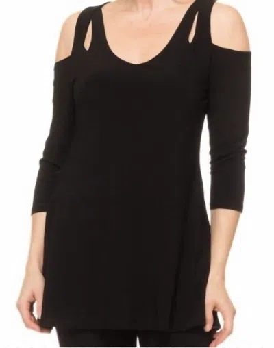 Joseph Ribkoff Tunic Top In Black