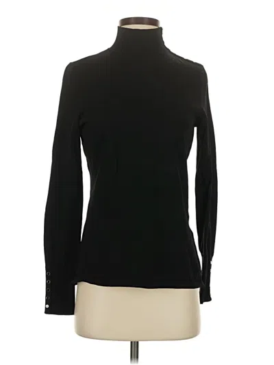 Pre-owned Joseph Ribkoff Turtleneck Sweater In Black
