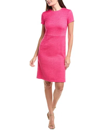 Joseph Ribkoff Tweed Mini Dress In Animal Print