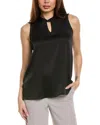Joseph Ribkoff Twisted Mock Blouse In Black