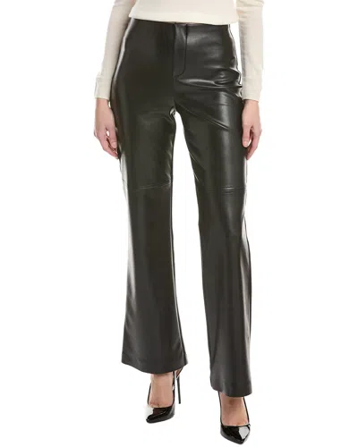 Joseph Ribkoff Vegan-leather Pant In Black