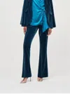 Joseph Ribkoff Velvet Flared Pull-on Pants In Nightfall In Multi