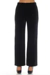Joseph Ribkoff Pull On Classic Wide Leg Trouser In Black In Black