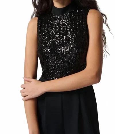 Joseph Ribkoff Wide Leg Jumpsuit In Black