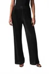 Joseph Ribkoff Wide Leg Knit Pants In Black In Black