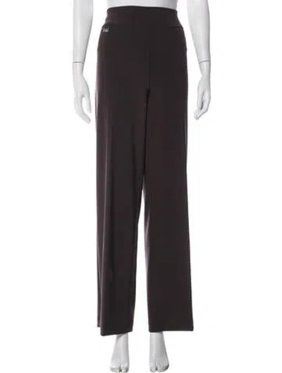 Pre-owned Joseph Ribkoff Wide Leg Pants In Brown