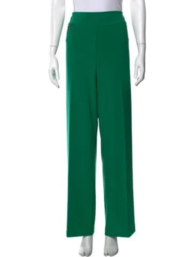 Pre-owned Joseph Ribkoff Wide Leg Pants In Green