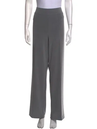 Pre-owned Joseph Ribkoff Wide Leg Pants In Grey