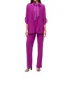 Joseph Ribkoff Classic Wide-leg Pant In Empress In Purple