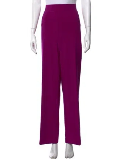 Pre-owned Joseph Ribkoff Wide Leg Pants In Pink