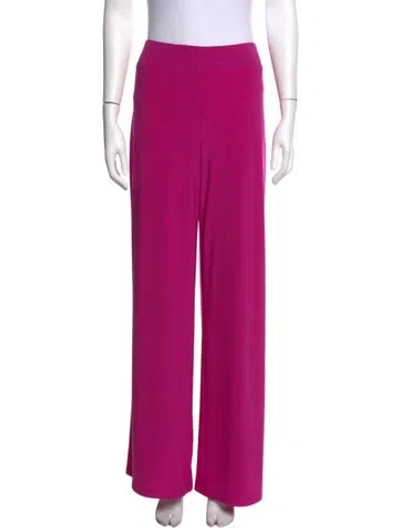 Pre-owned Joseph Ribkoff Wide Leg Pants In Pink