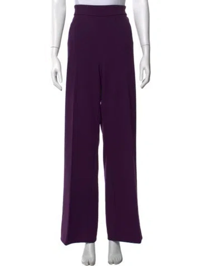 Pre-owned Joseph Ribkoff Wide Leg Pants In Purple