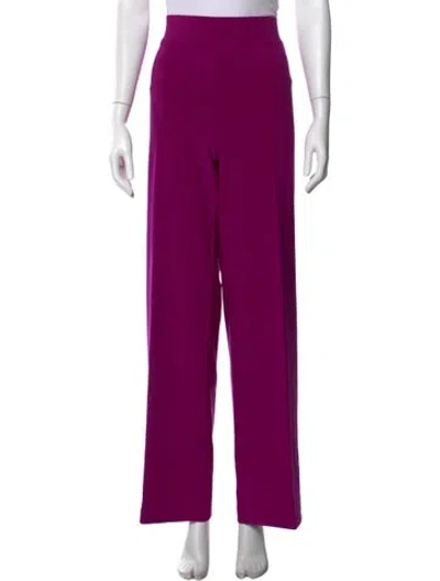 Pre-owned Joseph Ribkoff Wide Leg Pants W/ Tags In Pink
