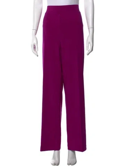 Pre-owned Joseph Ribkoff Wide Leg Pants W/ Tags In Pink