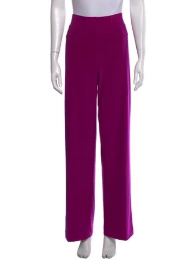 Pre-owned Joseph Ribkoff Wide Leg Pants W/ Tags In Purple