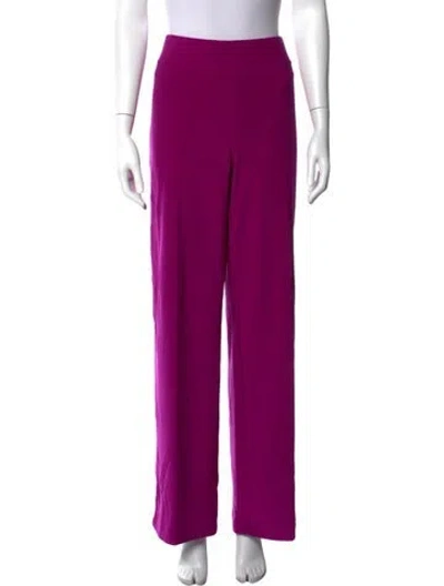 Pre-owned Joseph Ribkoff Wide Leg Pants W/ Tags In Purple