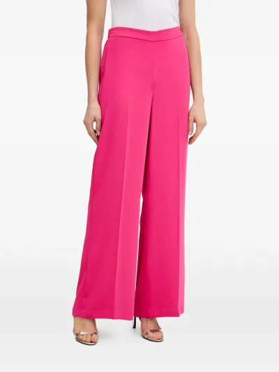 Joseph Ribkoff Wide Leg Trousers In Pink