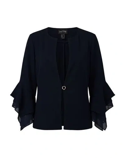Joseph Ribkoff Woman Jacket Midnight Blue Size 14 Polyester, Elastane