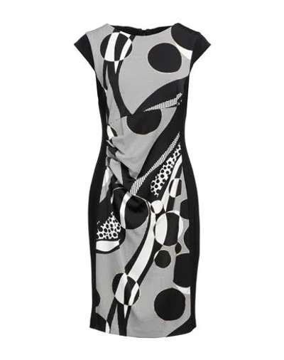 Joseph Ribkoff Woman Midi Dress Black Size 10 Polyester, Elastane