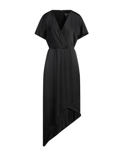 Joseph Ribkoff Woman Midi Dress Black Size 14 Polyester, Elastane