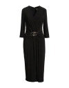 Joseph Ribkoff Woman Midi Dress Black Size 16 Polyester, Elastane In Black