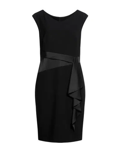 Joseph Ribkoff Woman Midi Dress Black Size 16 Polyester, Elastane
