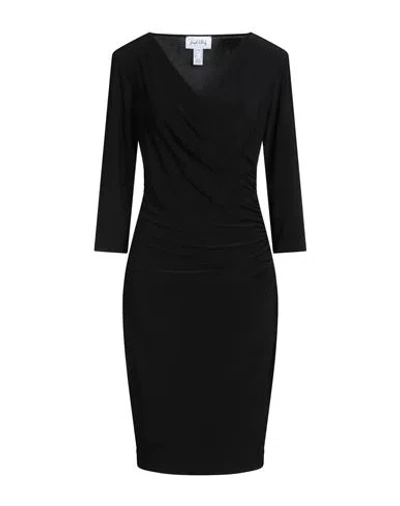 Joseph Ribkoff Woman Midi Dress Black Size 8 Polyester, Elastane