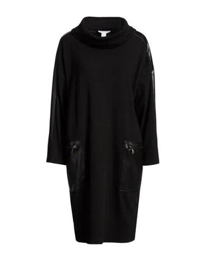 Joseph Ribkoff Woman Mini Dress Black Size 14 Polyester, Viscose, Elastane