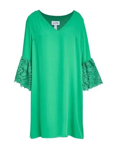 Joseph Ribkoff Woman Mini Dress Green Size 10 Polyester In Green