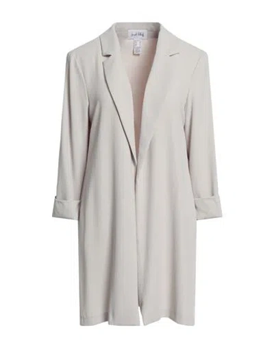 Joseph Ribkoff Woman Overcoat & Trench Coat Light Grey Size 12 Polyester In Grey