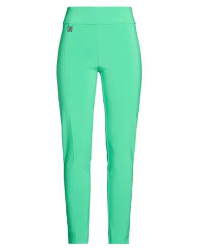 Joseph Ribkoff Woman Pants Green Size 4 Polyester, Elastane