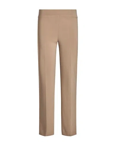 Joseph Ribkoff Woman Pants Khaki Size 8 Polyester, Elastane In Brown