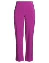 Joseph Ribkoff Woman Pants Purple Size 12 Polyester, Elastane